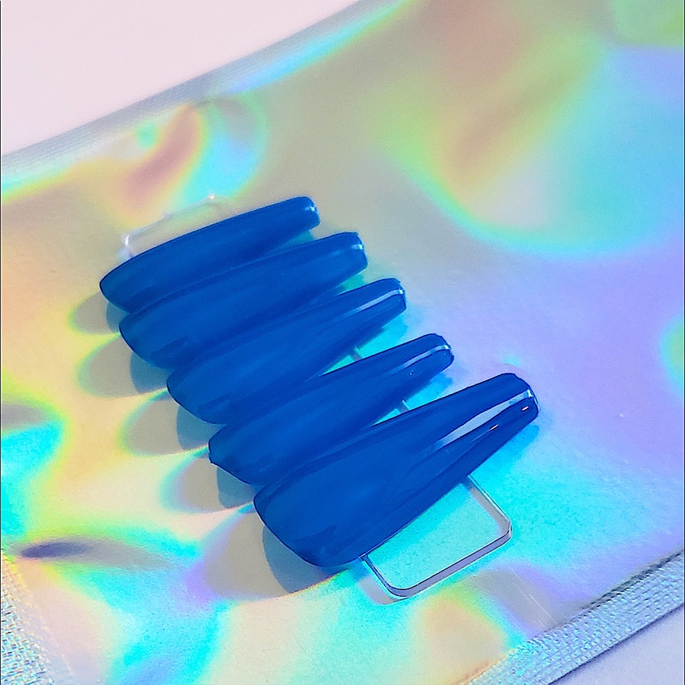 BUY ONE GET ONE FREE❗️Blue Press On Nails💙